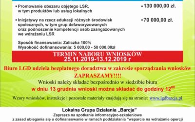 Zapraszamy na szkolenie z Grantów